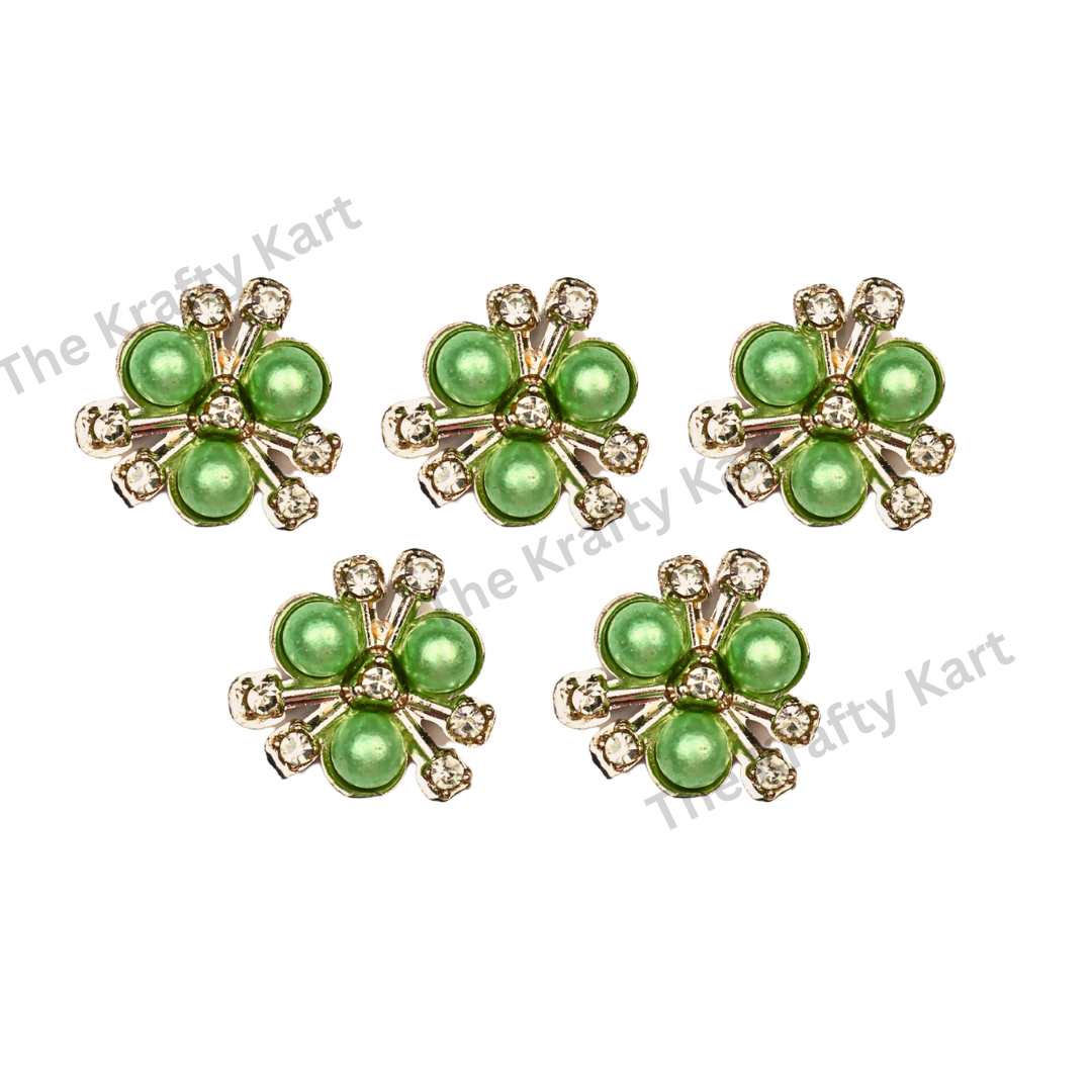 Decorative Flowers (Golden)