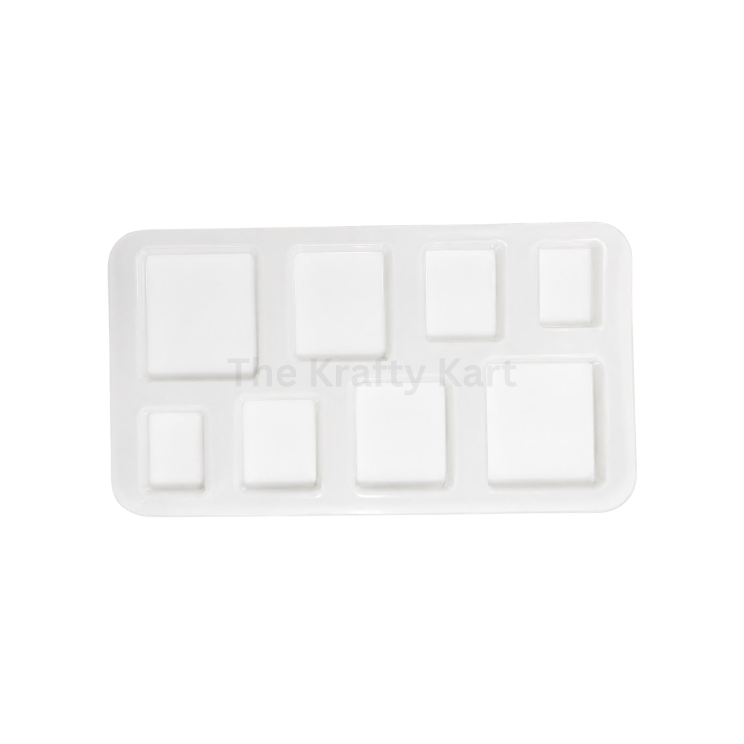 8 Cavity Square Rakhi & Bracelet Jewellery Mould