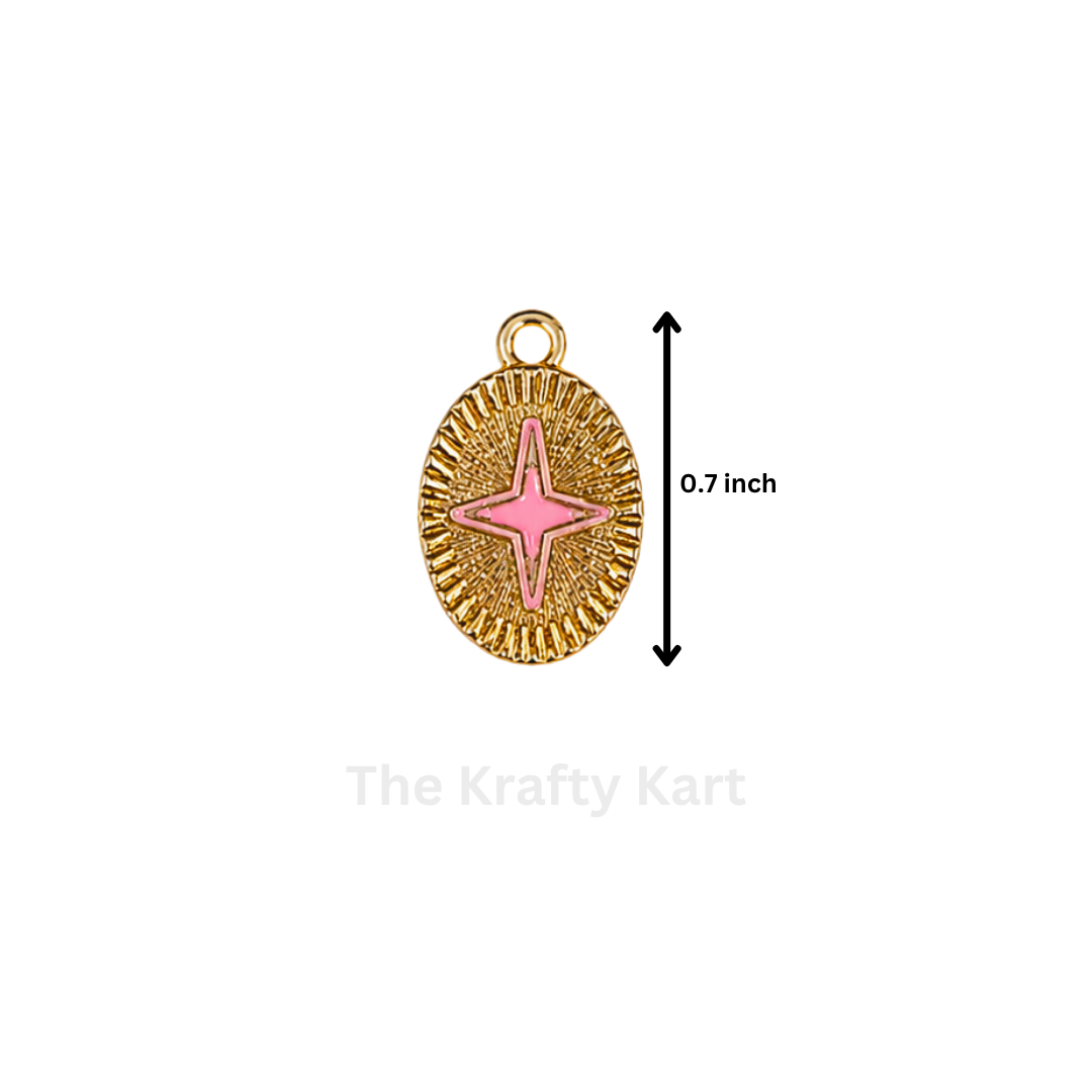 Anti-Tarnish Star Charm Pendant (B)