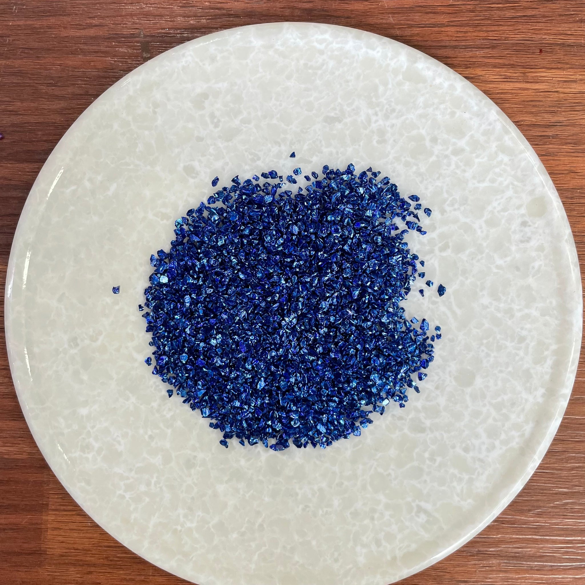 GLASS GRANULES DARK BLUE