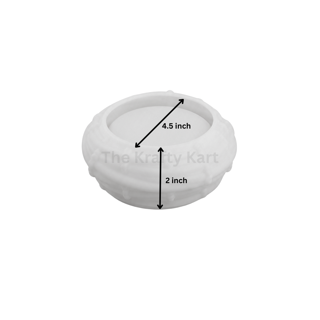 Bird Nest Candle & Storage Jar Mould (Big)
