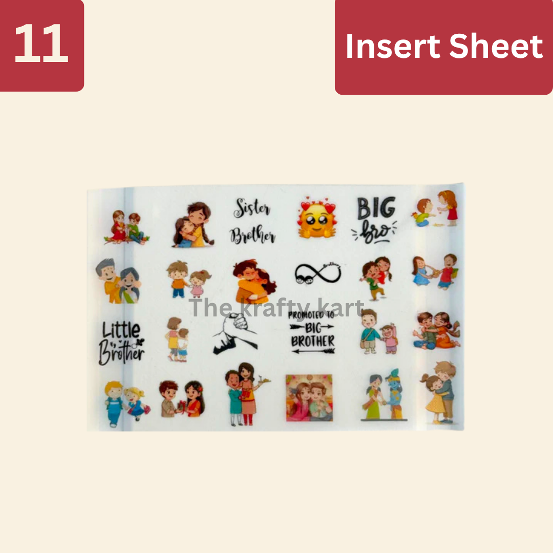 Resin Rakhi Kit (A)