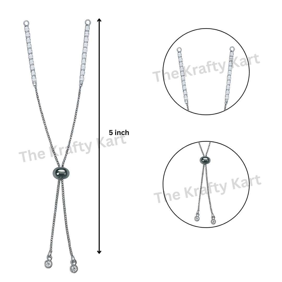 Anti Tarnish Rakhi Bracelet Chain (B)