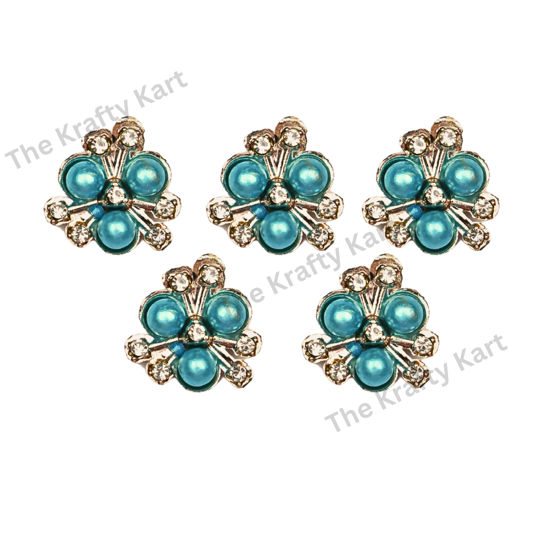 Decorative Flowers (Golden)