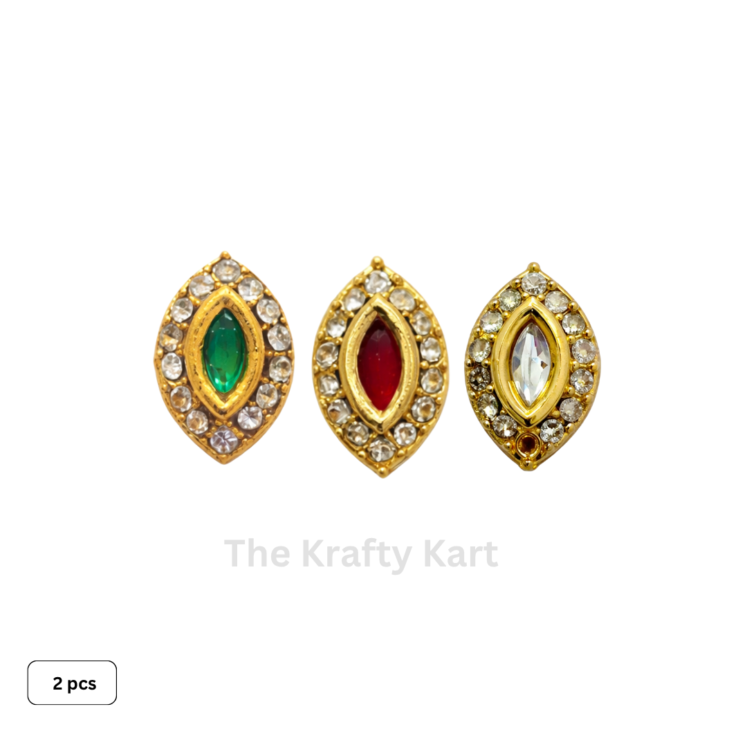 Kundan Patch (5) (2pcs)