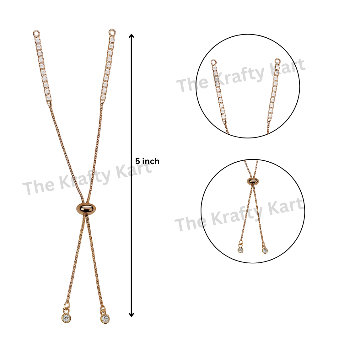 Anti Tarnish Rakhi Bracelet Chain (B)