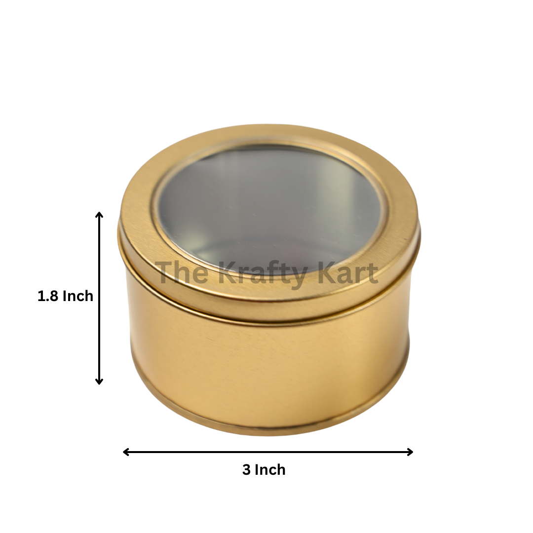Candle Tin Jar (D)