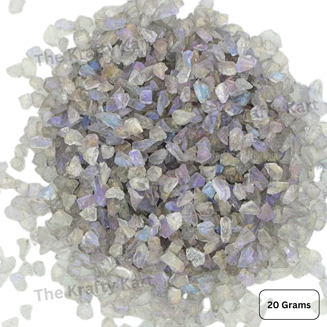 Holographic Crushed Glass