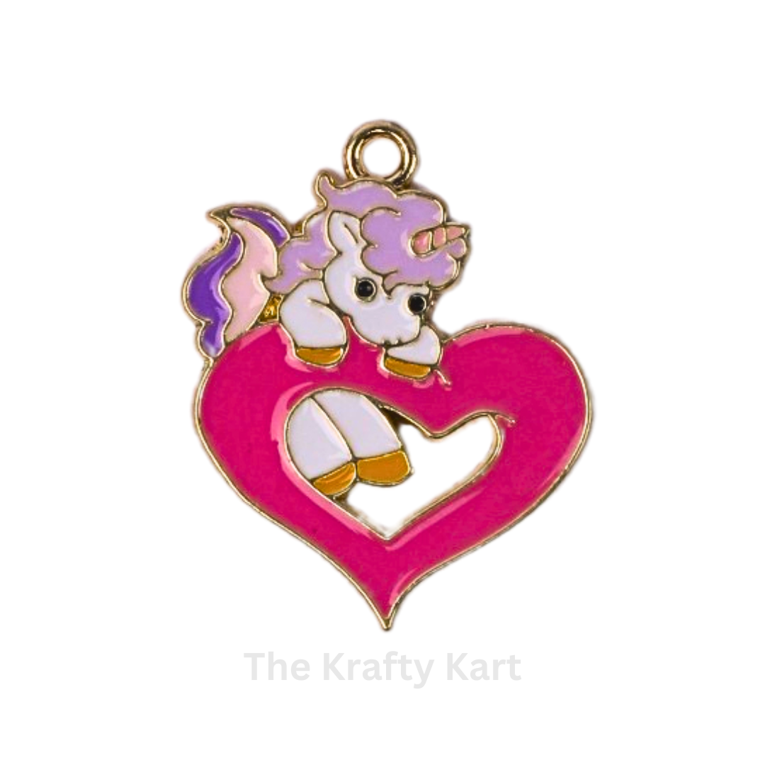 Charm - Heart Unicorn (250)