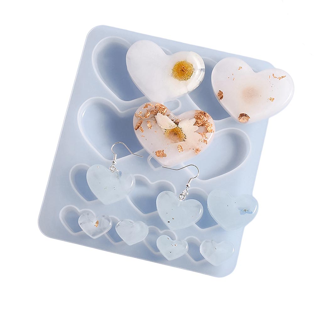 13 in 1 Heart Mould