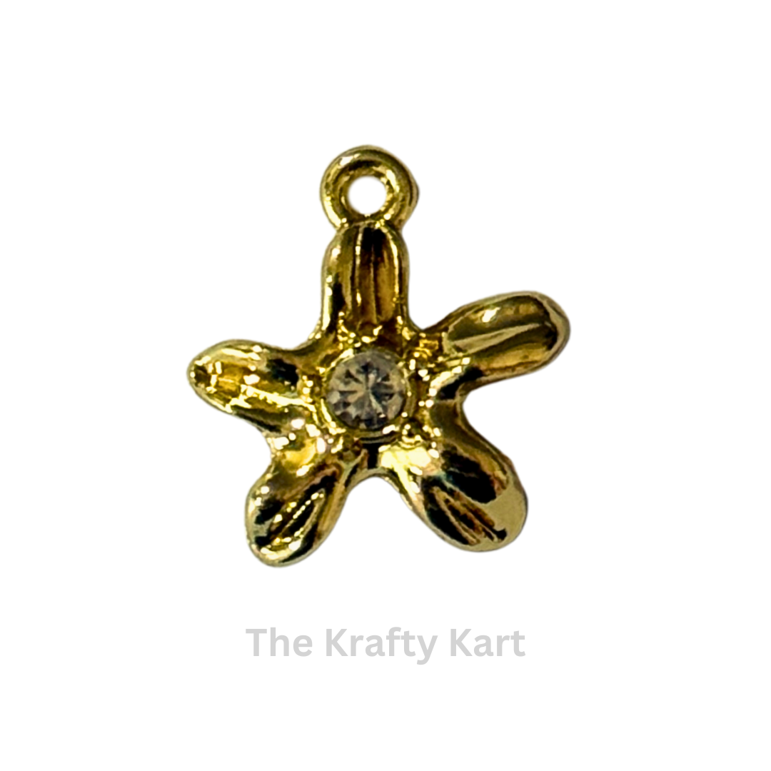 Anti-Tarnish Starfish Charm Pendant (C)