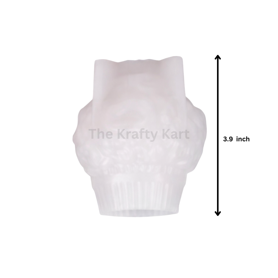 Rose Bouquet Cupcake Candle Mould