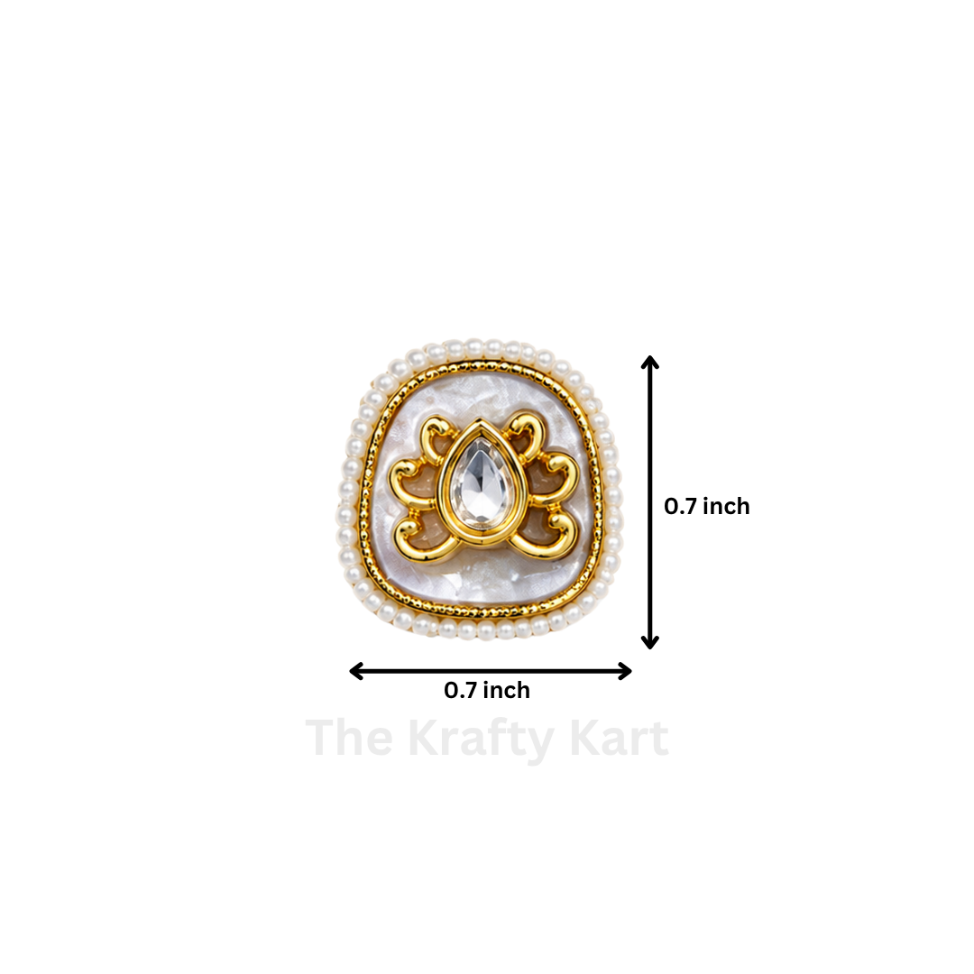 Kundan Patch (65) (2pcs)