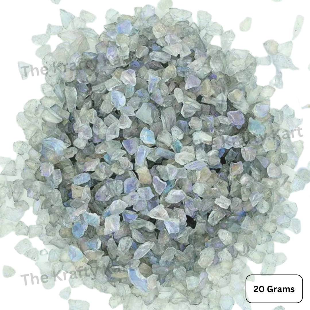 Holographic Crushed Glass