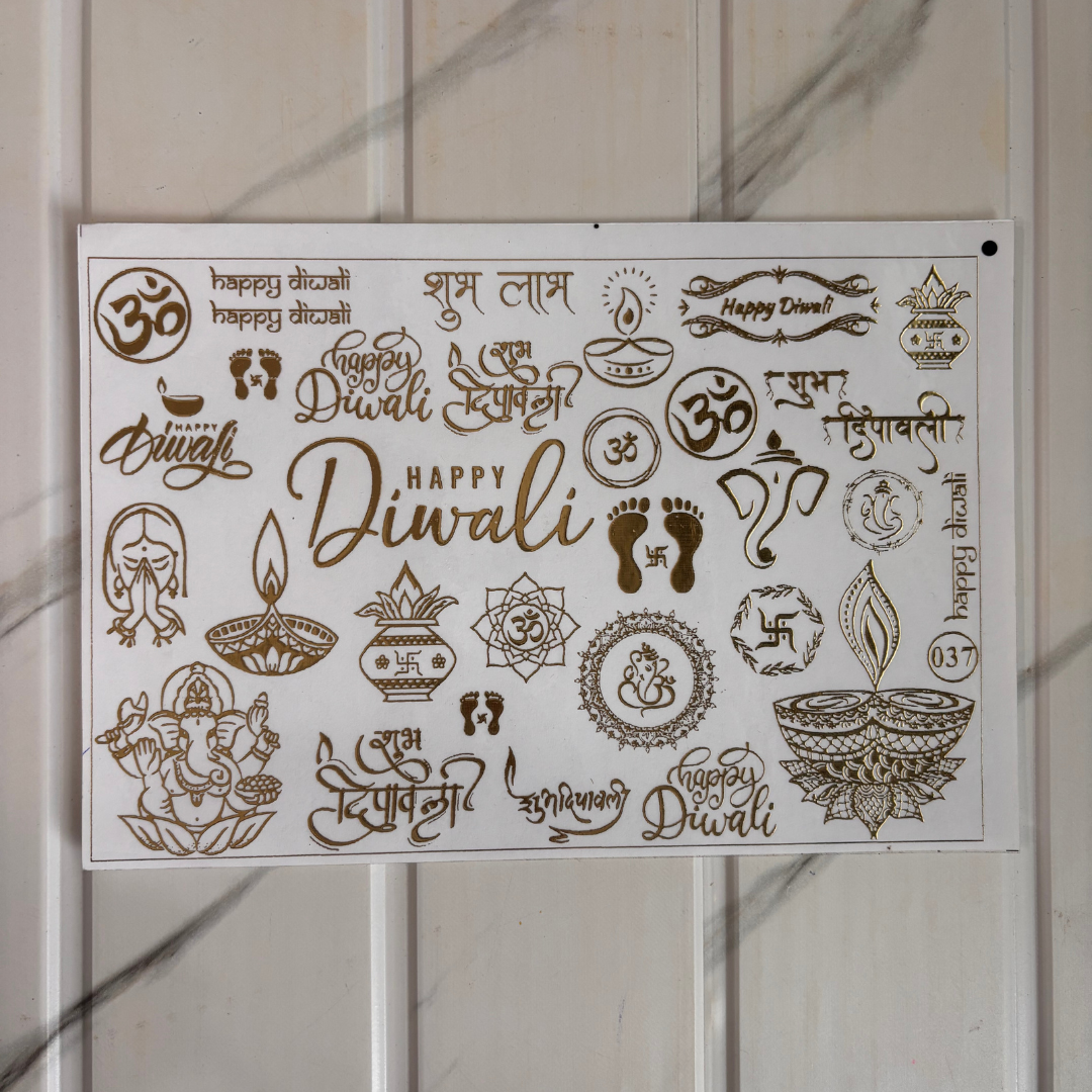 New Emboss Sticker (51)