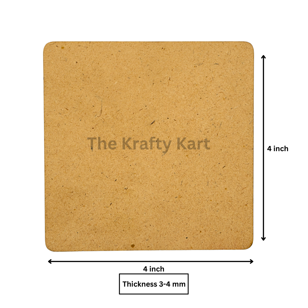 Square Mdf Coaster