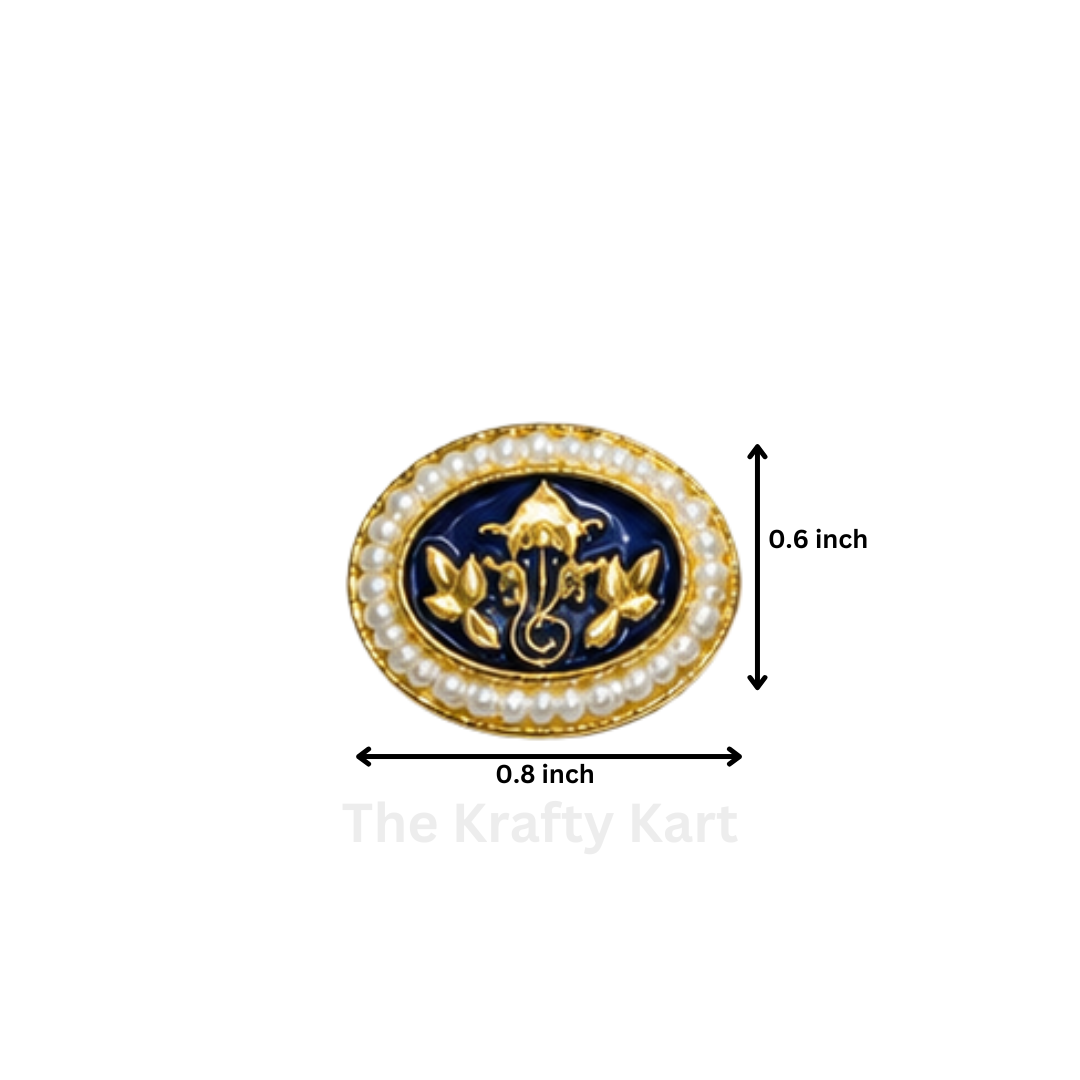 Kundan Patch (36) (2pcs)