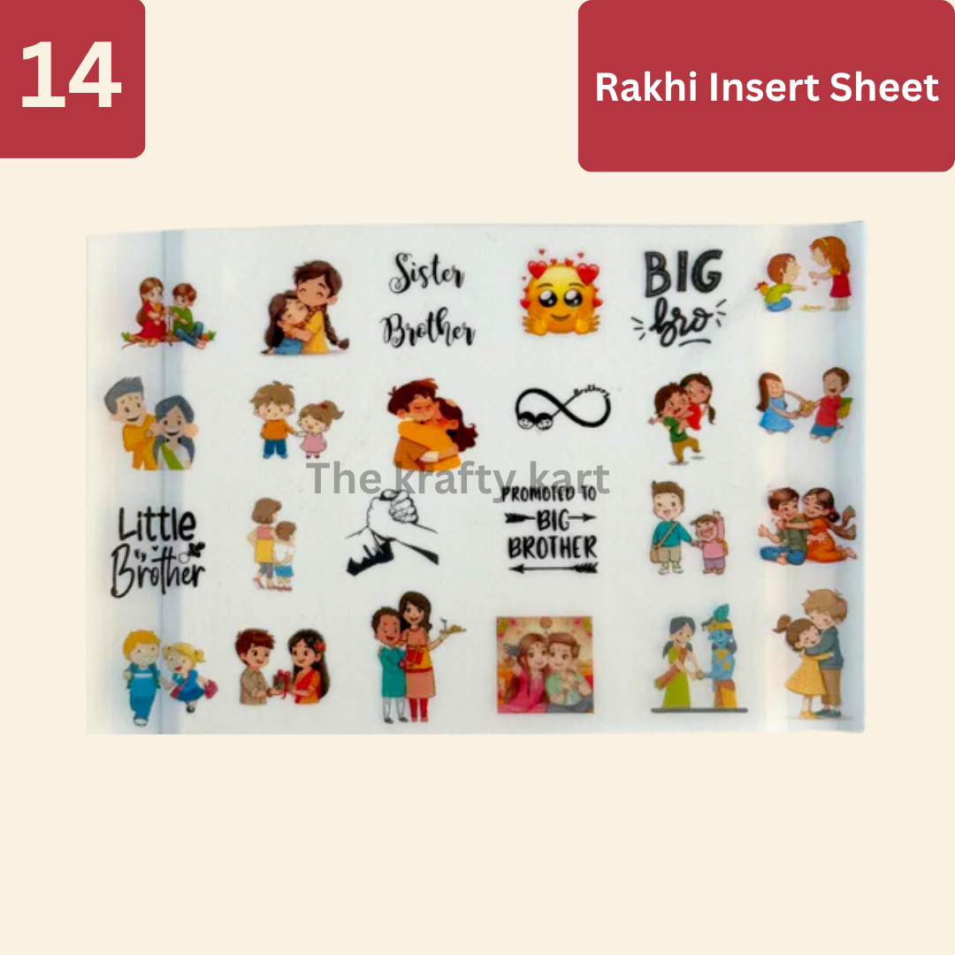 Resin Rakhi Kit (B)