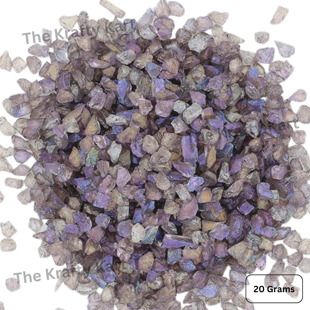 Holographic Crushed Glass