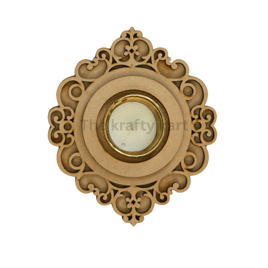 MDF Diwali T-Light Holder (6)