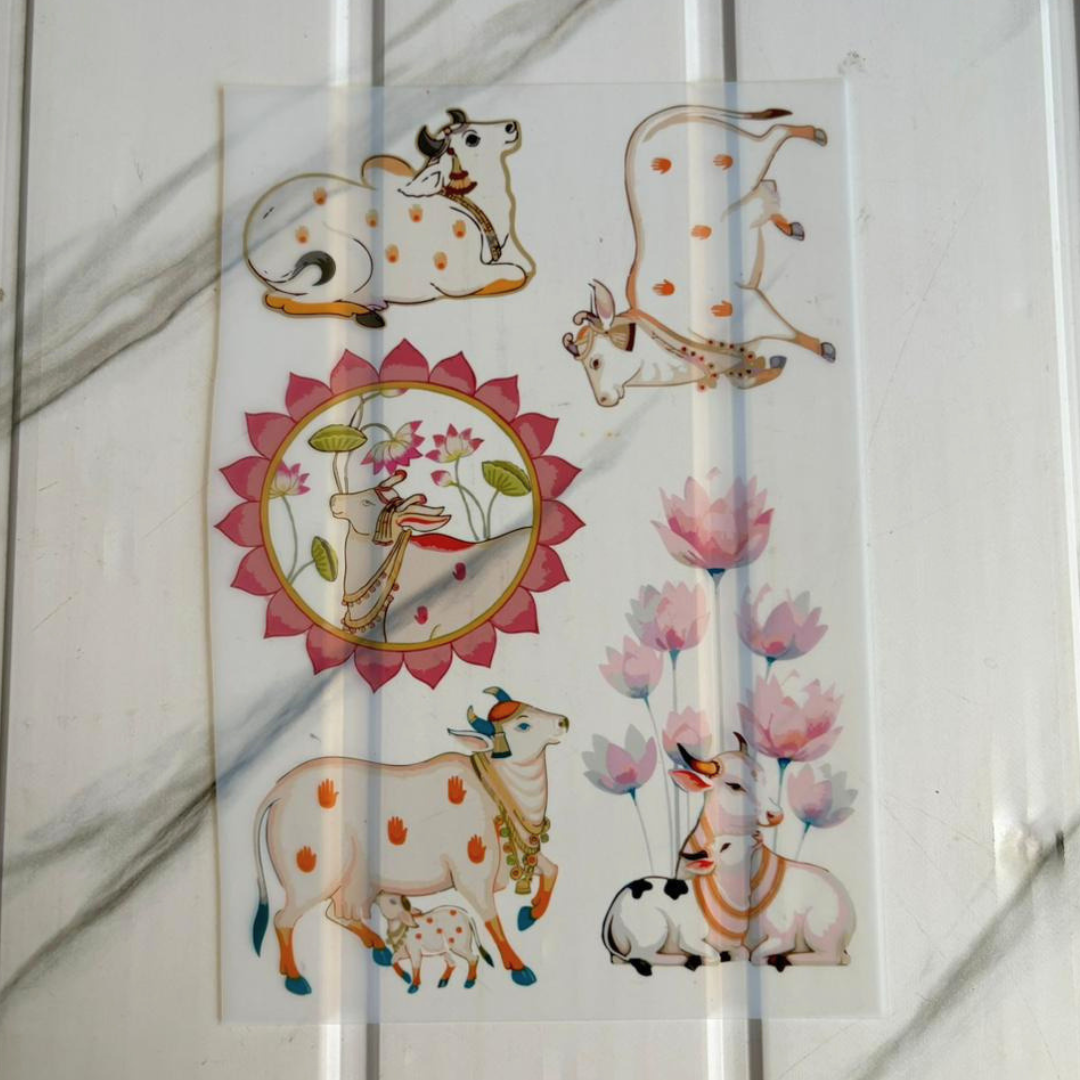A5 Insert Sheet- (Cow)