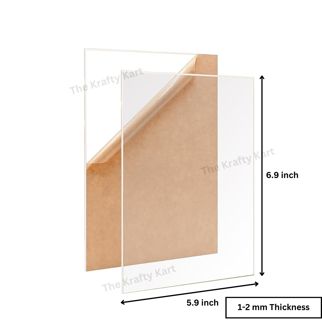 7x5 Inch Rectangle Acrylic