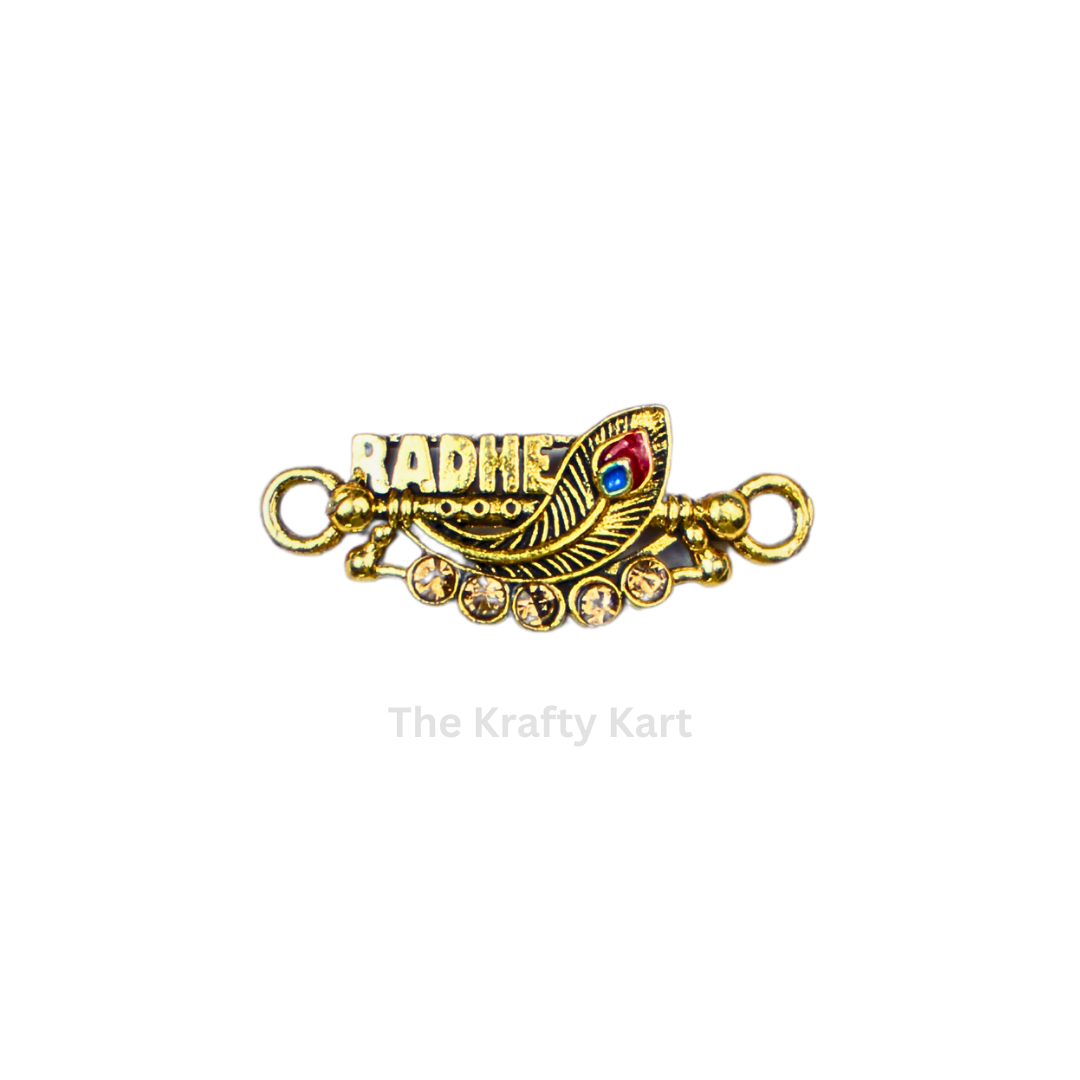 Golden Rakhi Charm (26)