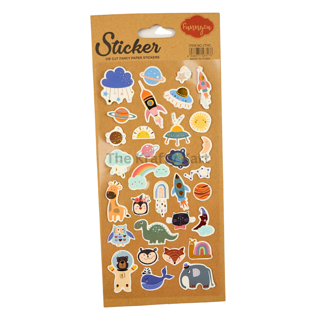 Journal - Cute Sticker (H)