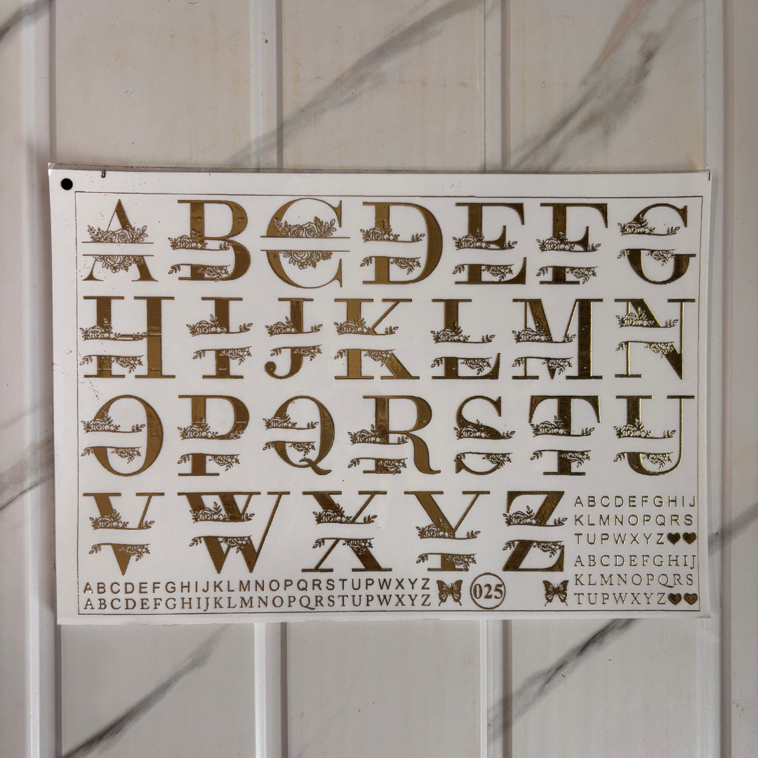 New Emboss Sticker (52)