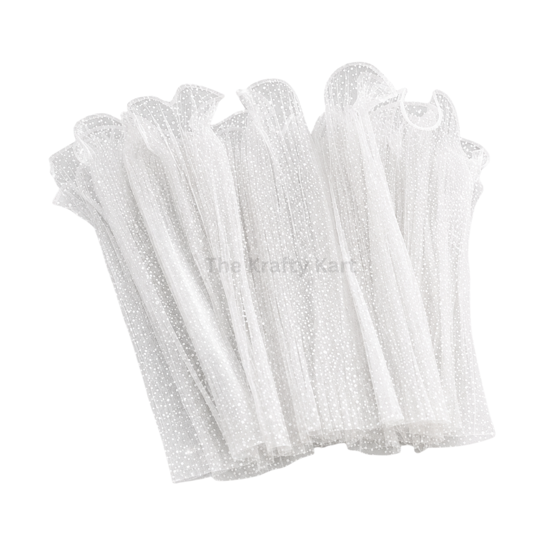 Snow Wrapping Paper Net Wrinkled