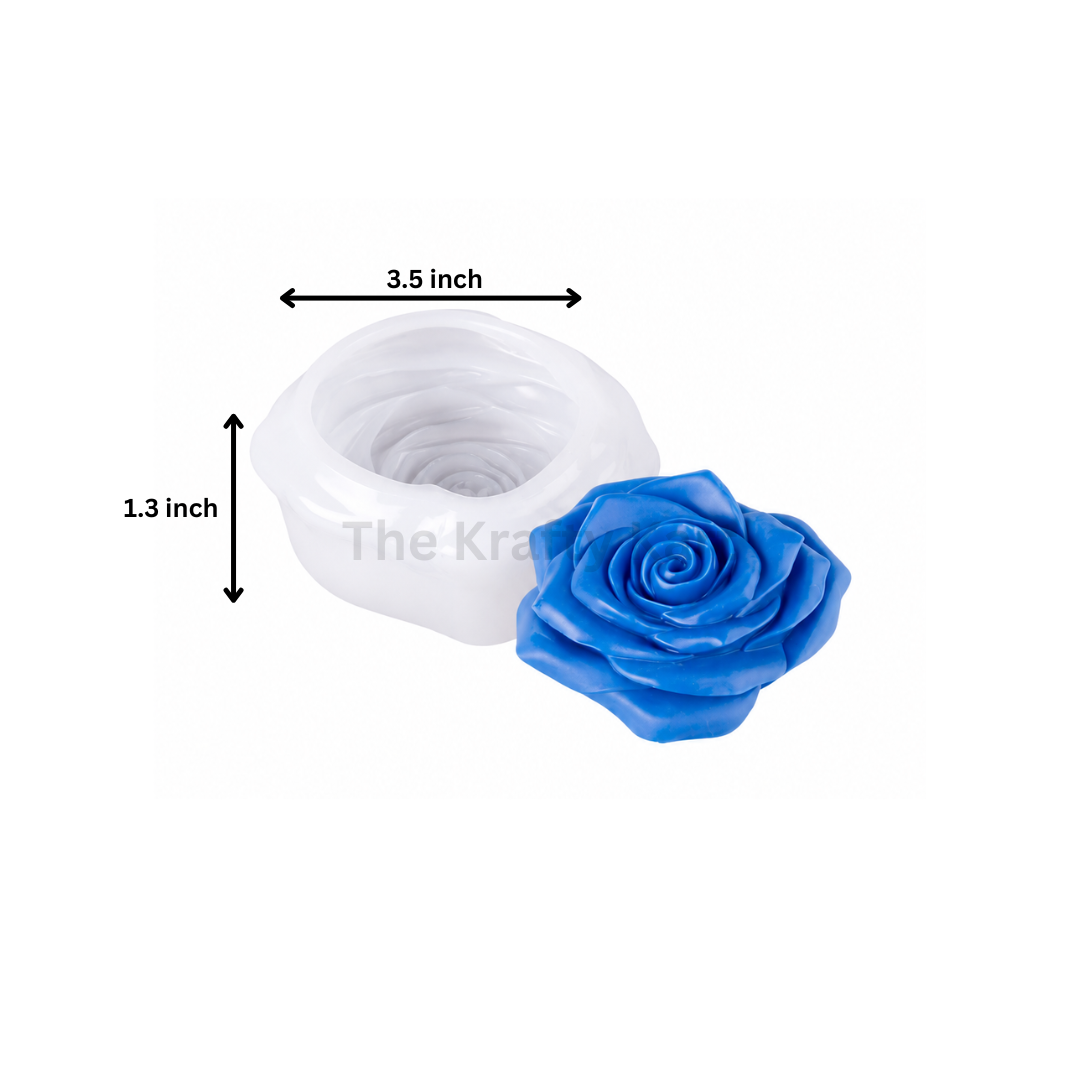 Royal Rose Candle Mould