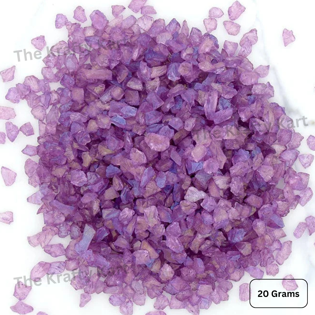 Holographic Crushed Glass