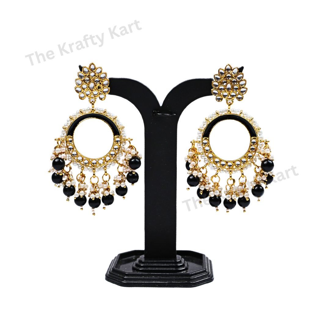 Chand Baliya Resin Jhumka