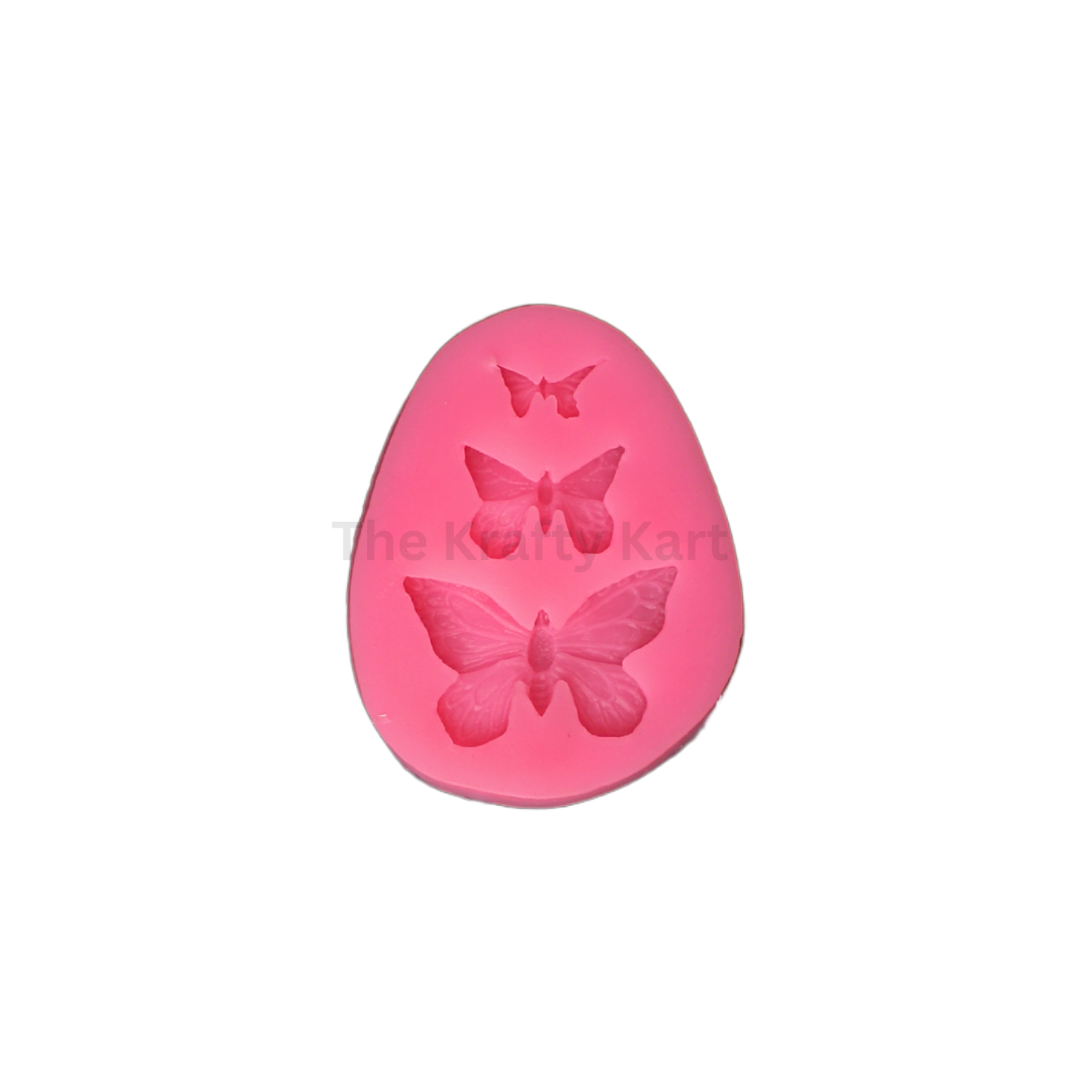 Butterfly Pink Candle Mould