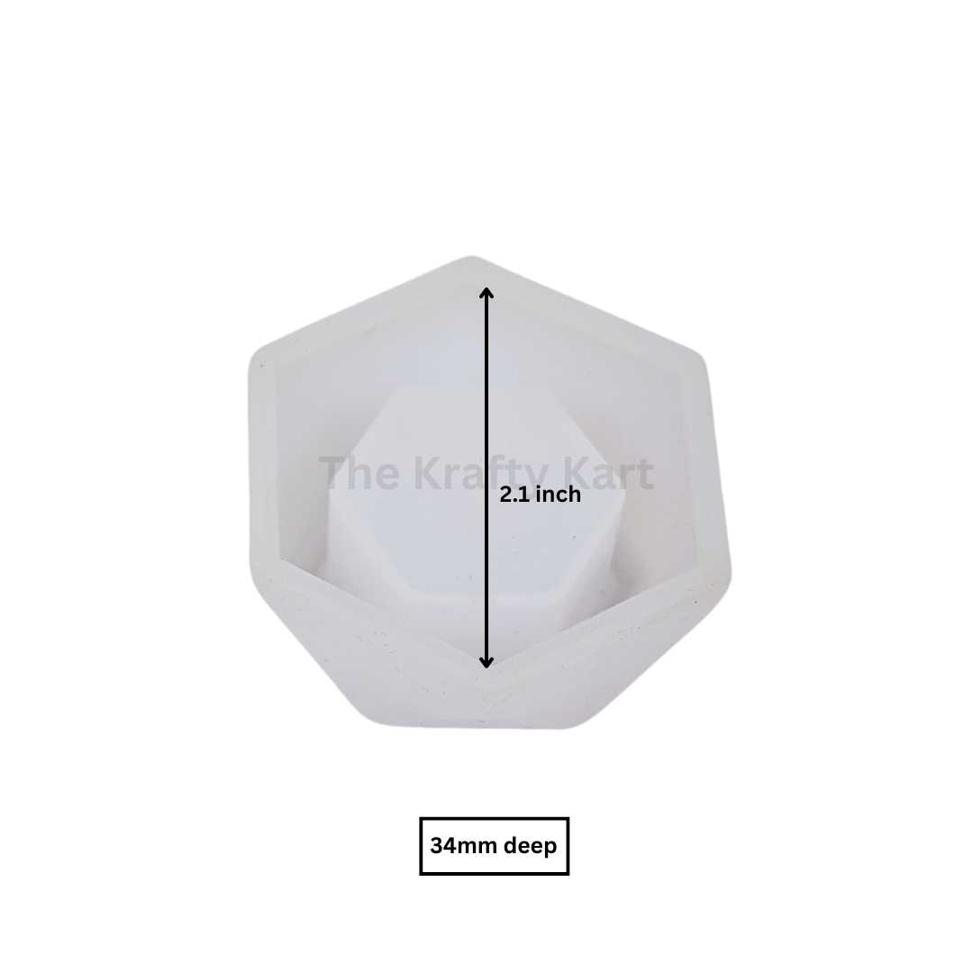 2Pcs T-Light Holder Mould