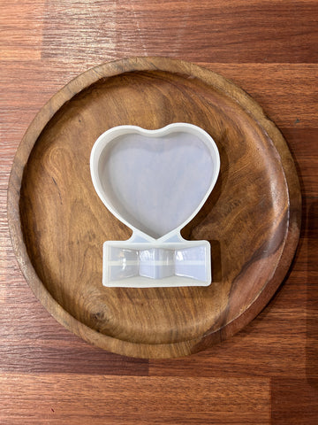 SMALL HEART PHOTO FRAME & DISPLAY STAND
