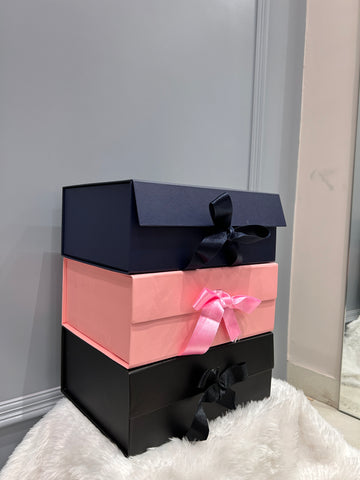 RIBBON BOX FOR HAMPER (8X10")