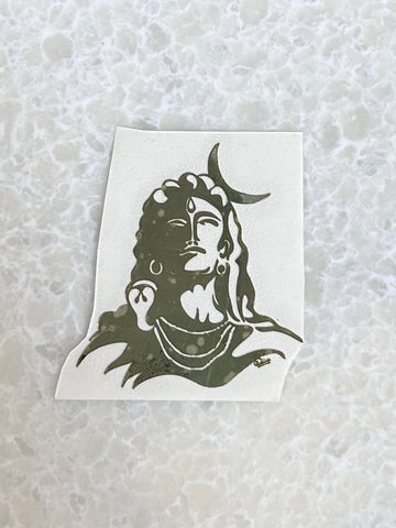 METAL STICKER- ADIYOGI SHIVJI