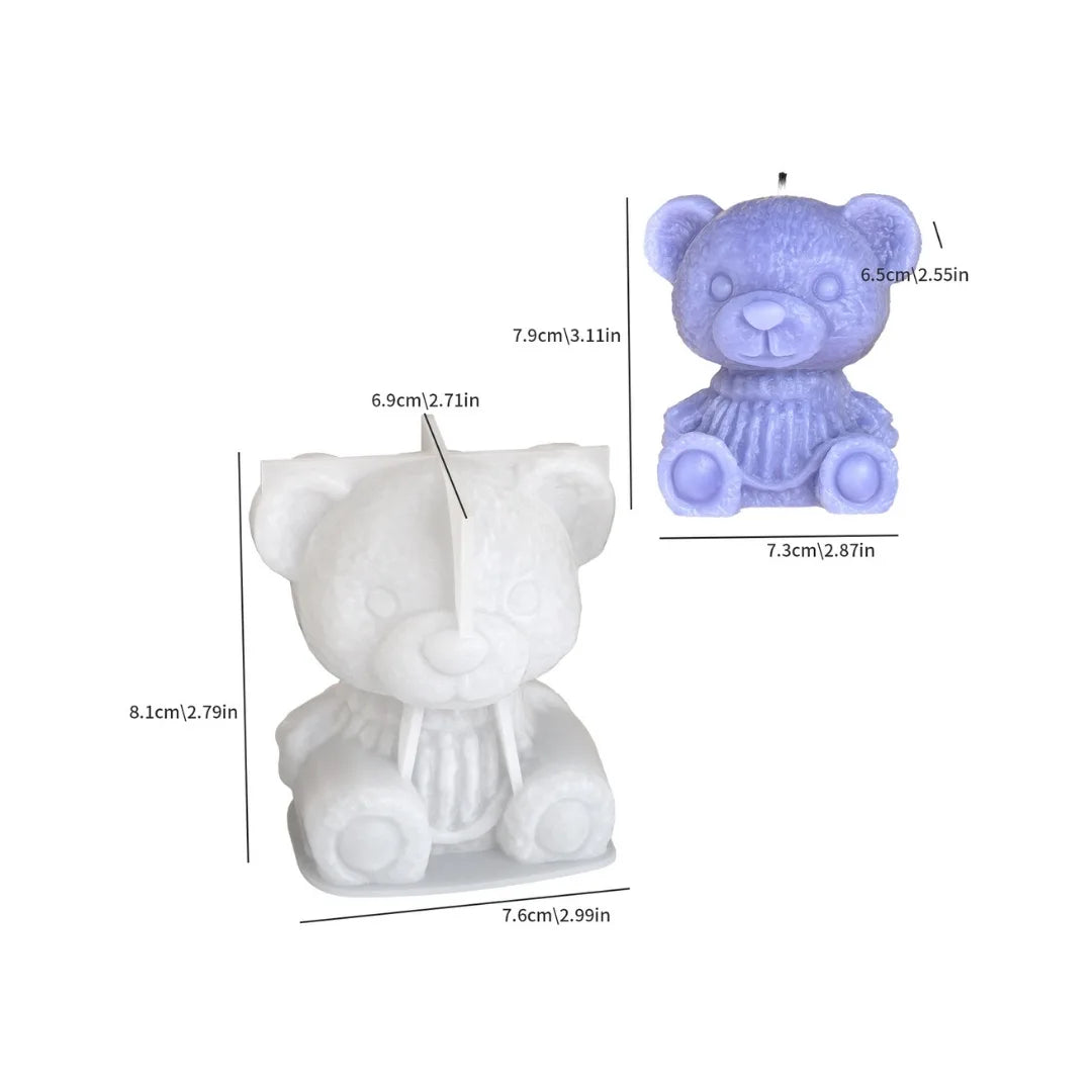 Big Bear Candle Mould