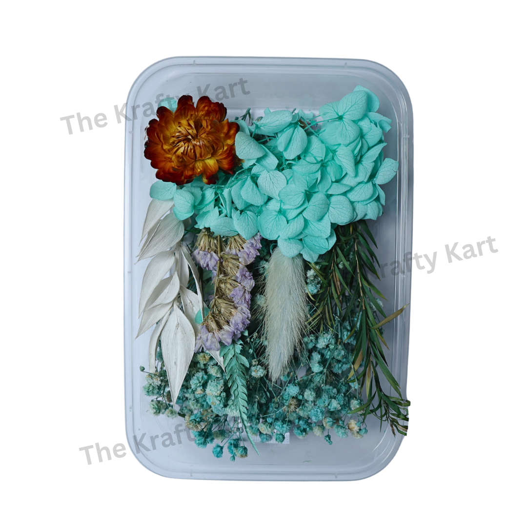 Aqua marine Dry Flower Box