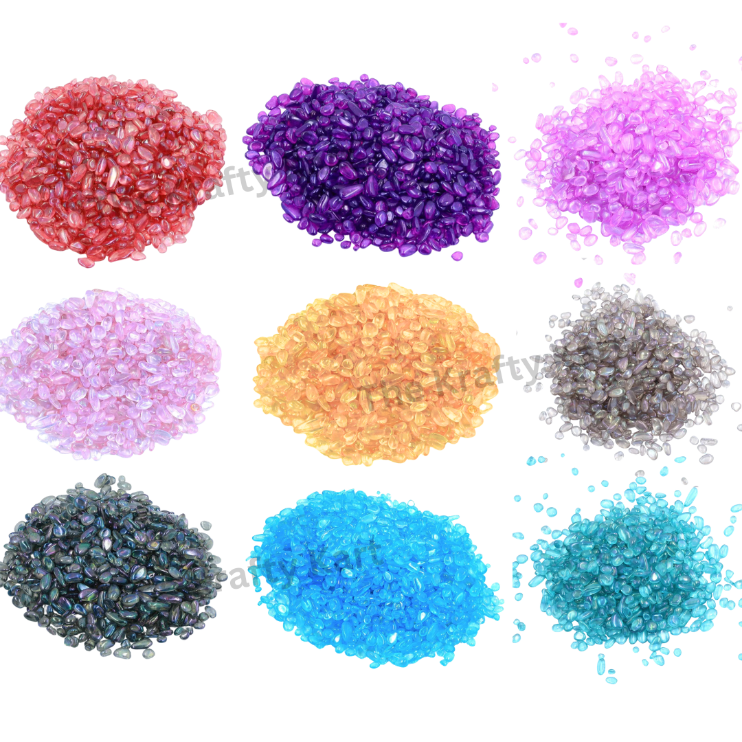 Flat Rainbow Drop Granules