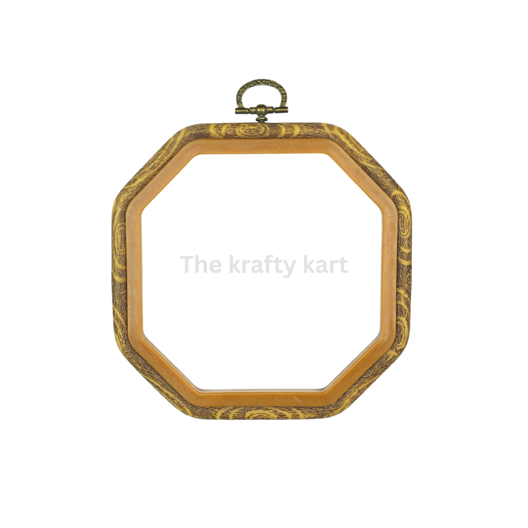 Square Octagon Embroidery Ring