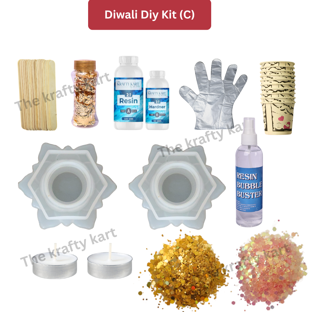 DIY Resin Diwali Kit (C)