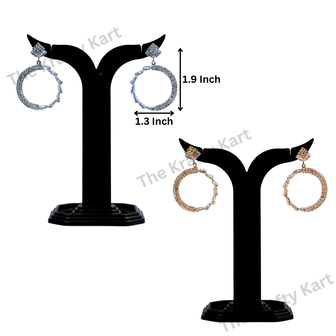 Resin Diamond Jhumka (A)