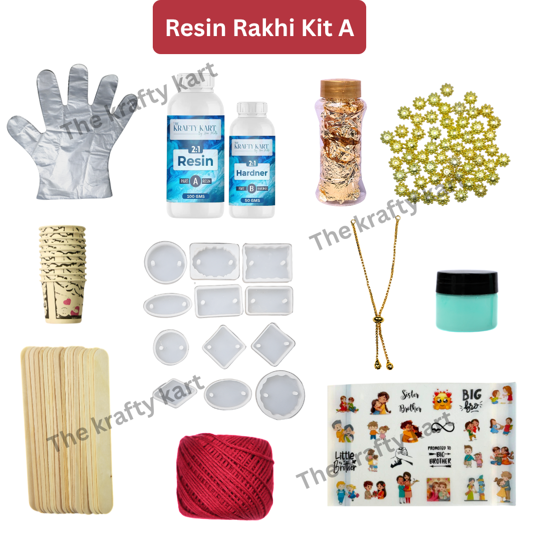 Resin Rakhi Kit (A)