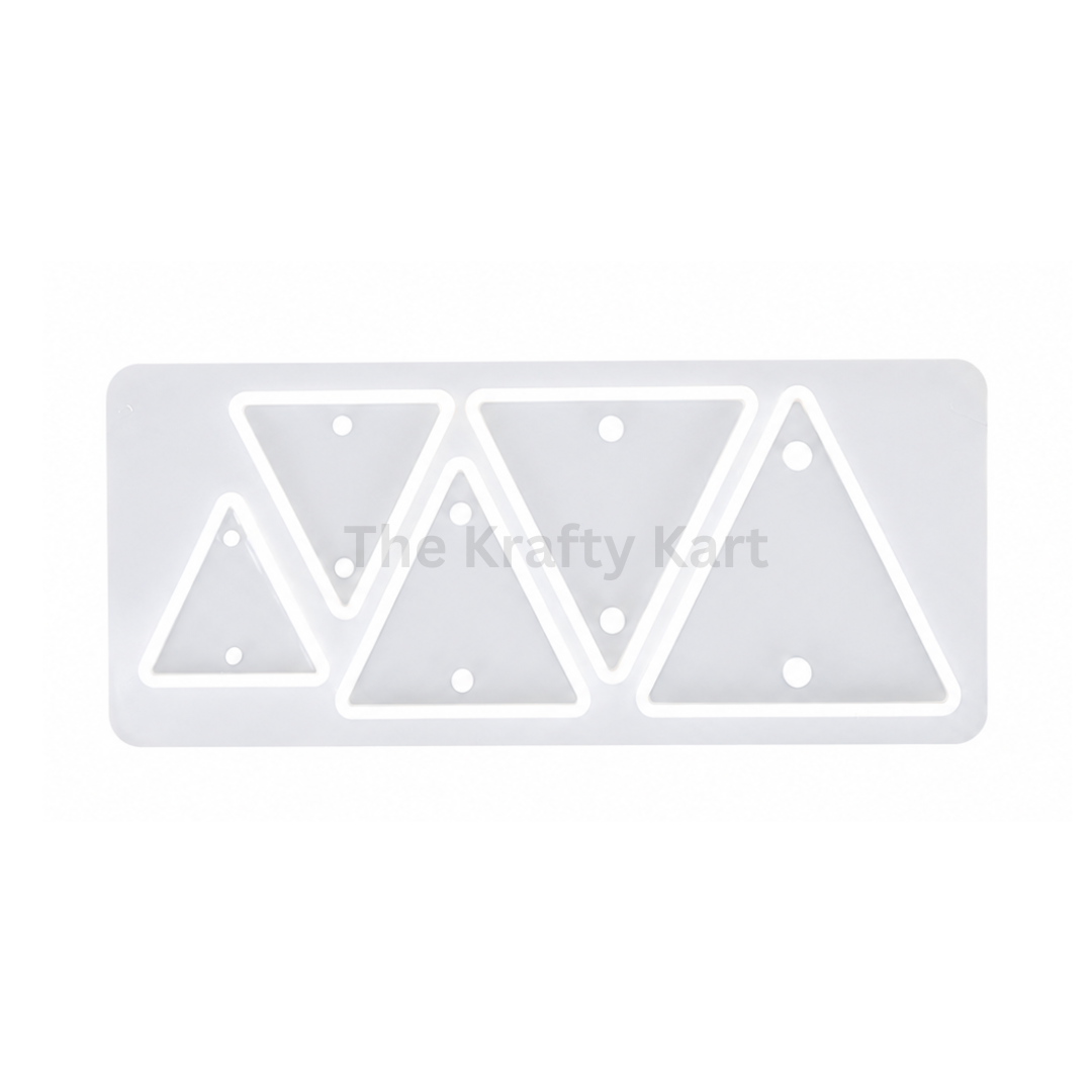5 Cavity Triangle Jewellery & Rakhi Mould