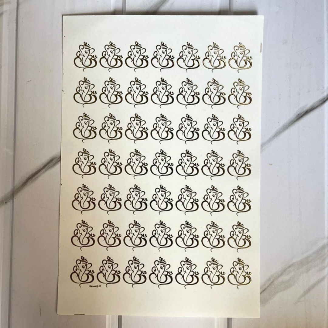 New Emboss Sticker (102)
