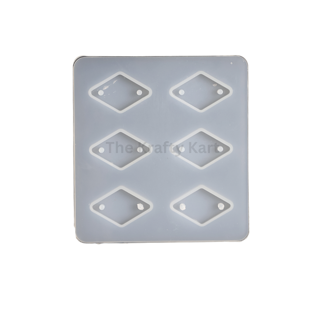 6 Cavity Rhombus Rakhi Mould