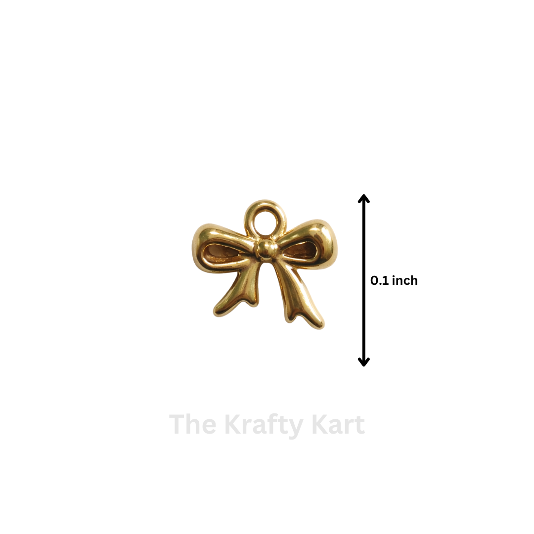 Golden Metal Plastic Charm (3)
