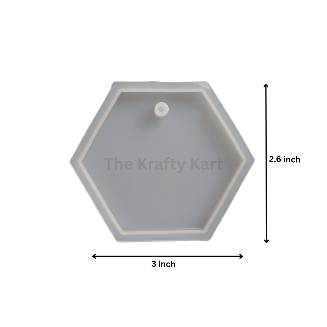 Hexagon Keychain Mould